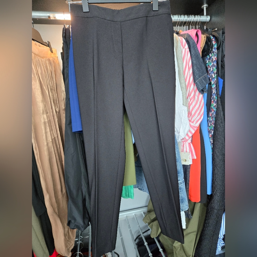 DKNY Classic Black Straight Leg Pants